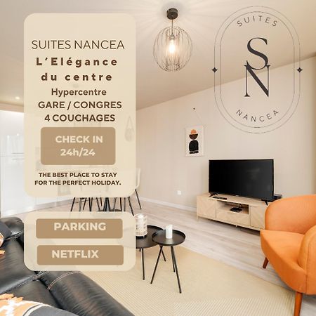 Apartmán L'Elegance Du Centre - Nancy Gare Congres - Parking - T3 Exteriér fotografie